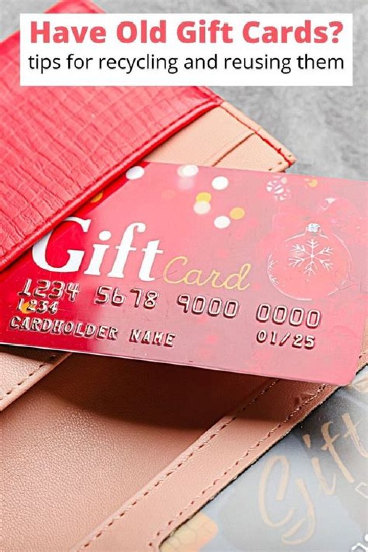 Are old gift cards still good?