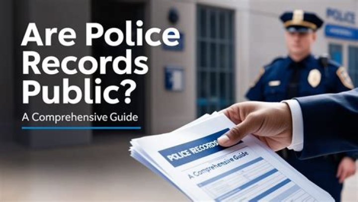 Are police employment records public?