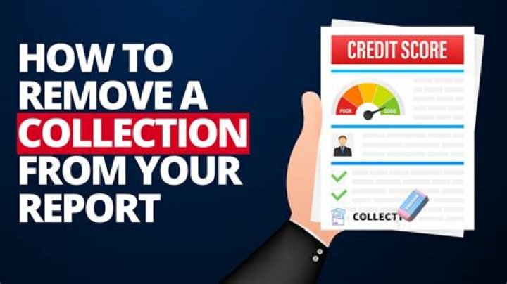 Can a creditor remove a collection from credit report?