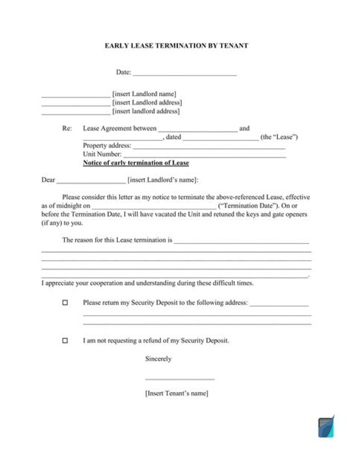 Can a tenant terminate a lease early in Florida?