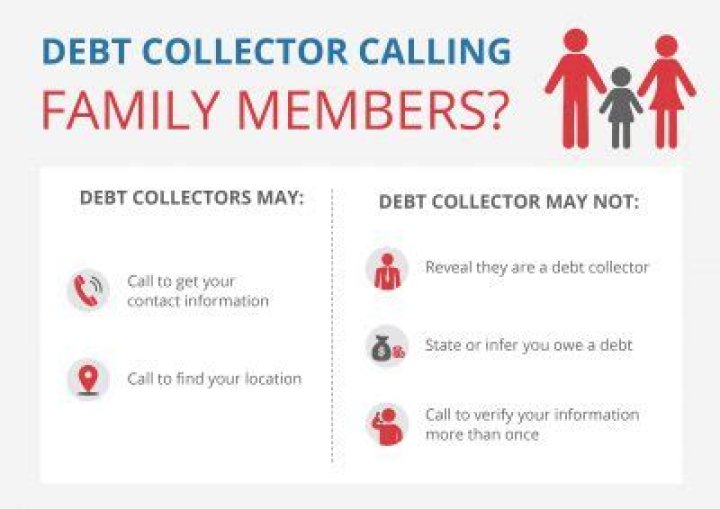 Can debt collectors call your family members?