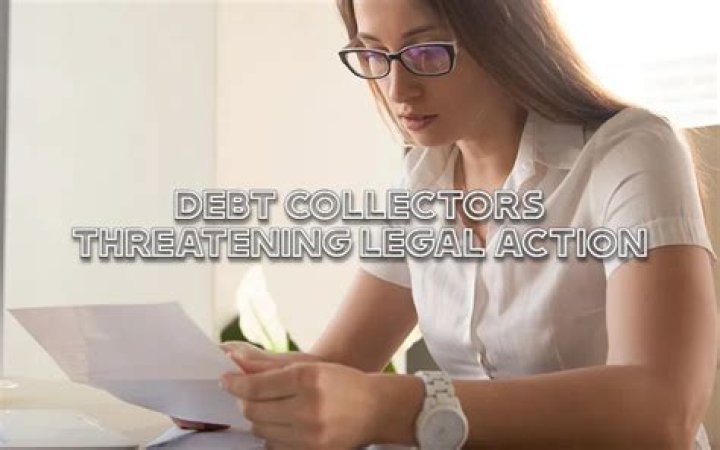 Can debt collectors threaten legal action?