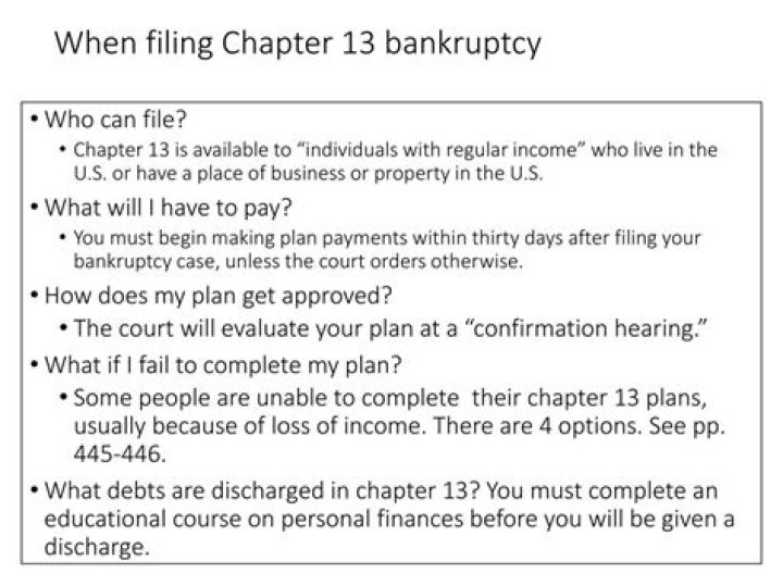 Can I get a business loan after filing Chapter 13?