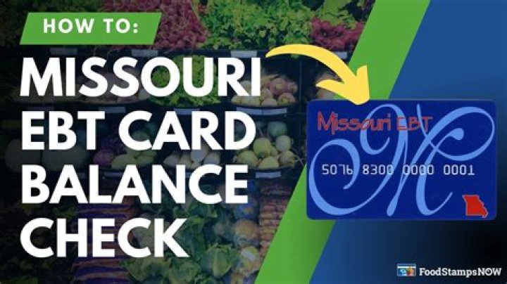 Can I use my Illinois EBT card in Missouri?
