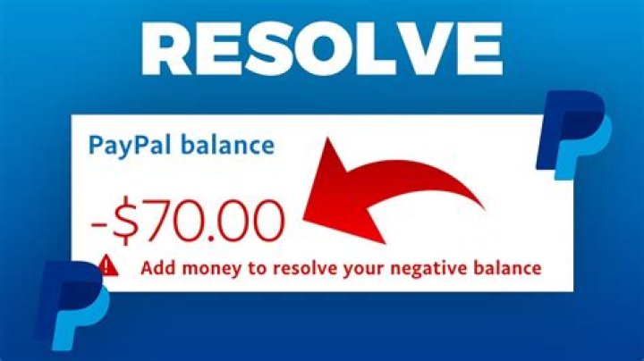 Can PayPal sue you for negative balance?