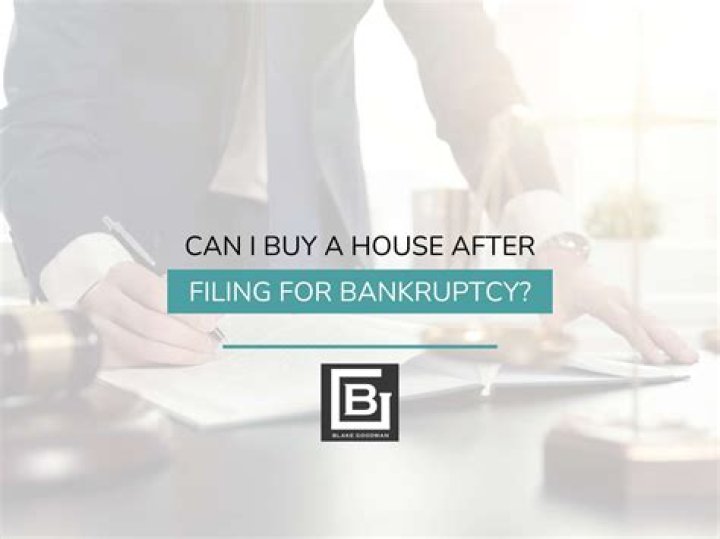 Can you buy a house after filing bankruptcy?