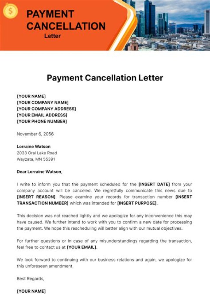 Can you cancel a letter of credit?
