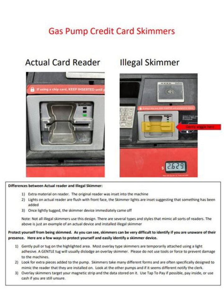Can you enter credit card number at gas pump?