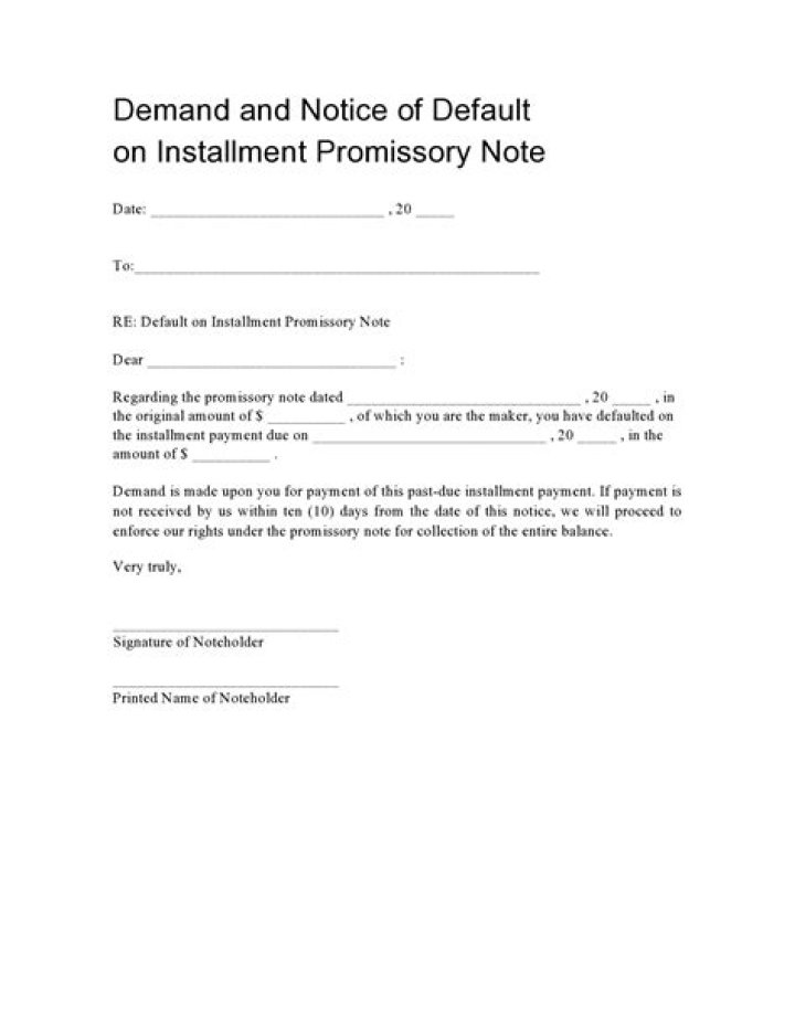 Can you get a default notice removed?