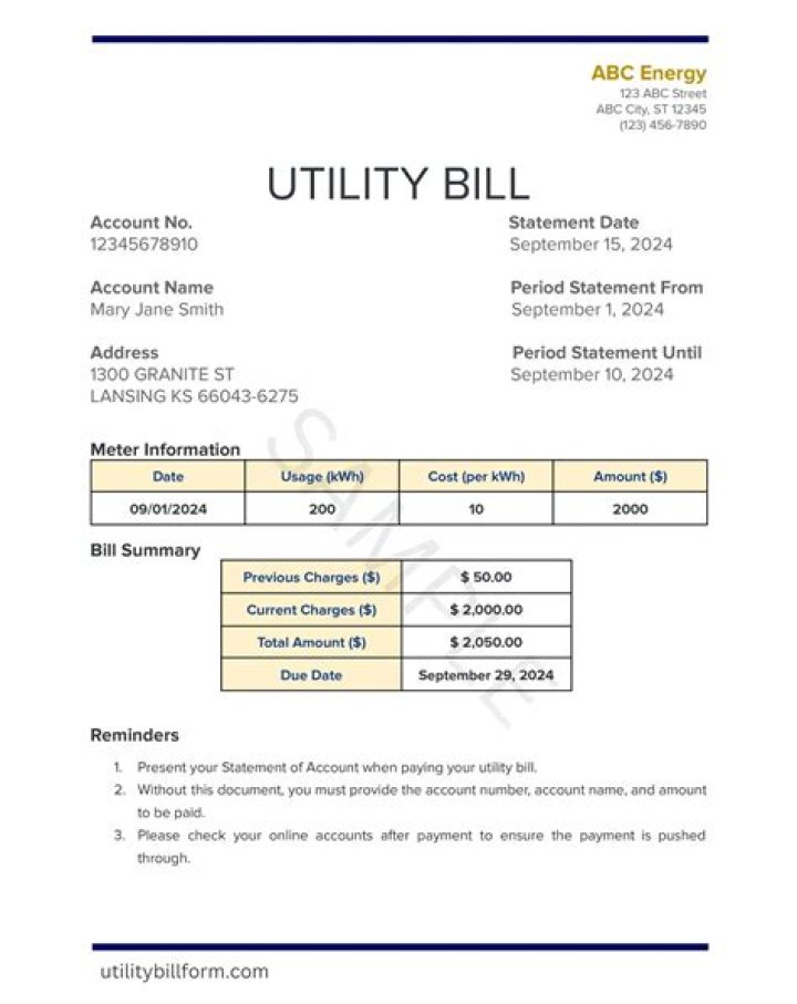 Can you put utility bills in two names?