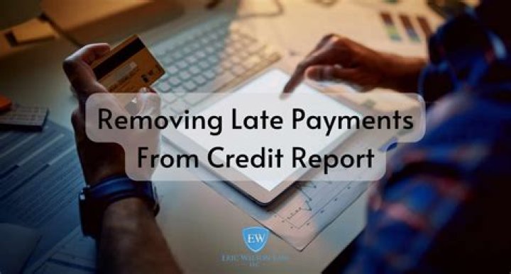 Can you remove multiple late payments from credit report?