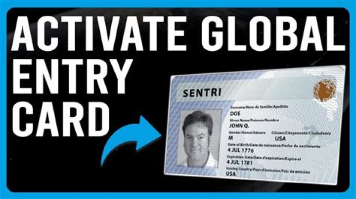 Do you need to activate SENTRI card?