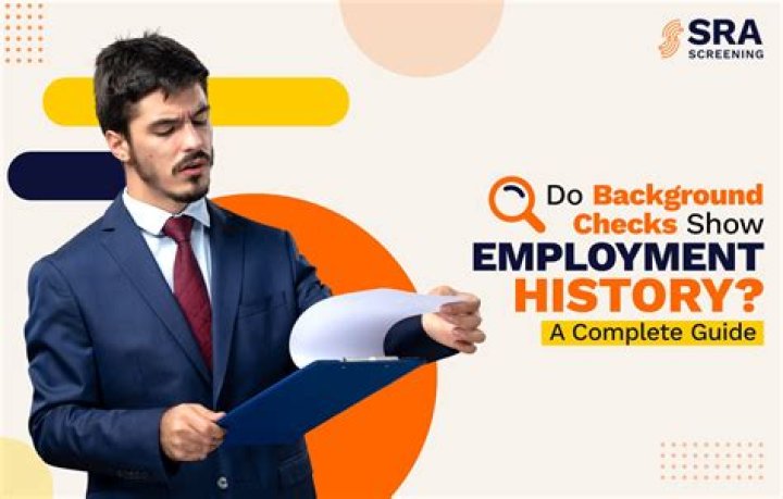 Does consumer Reports show employment history?