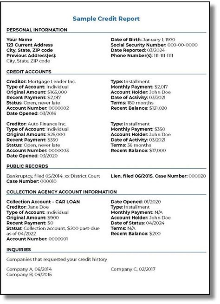 Does my employment show on my credit report?