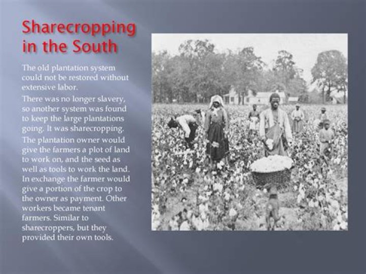 How did landowners keep sharecroppers in debt?