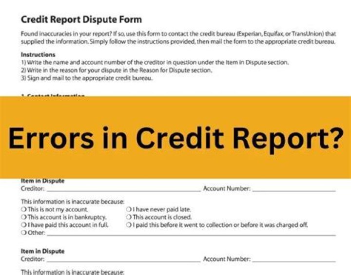 How do I dispute a missed information on my credit report?