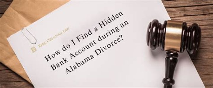 How do I find hidden bank accounts in a divorce?