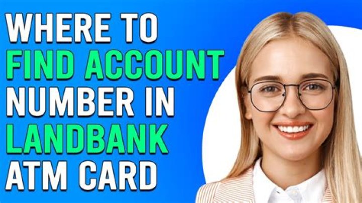 How do I find my ATM account number?