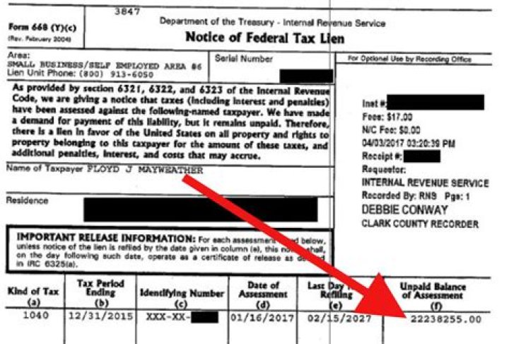How do I remove a federal tax lien from my credit report?