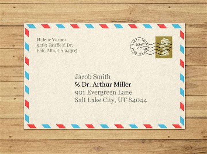 How do I stop someone from using my mailing address?