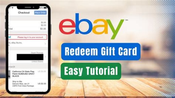 How do I use my eBay gift card on eBay?