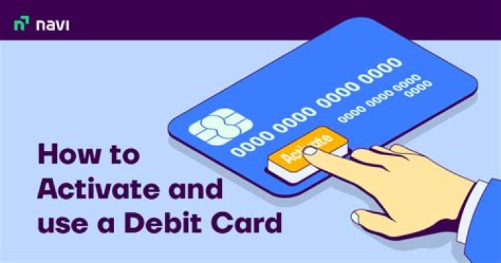 How do you activate the debit card?