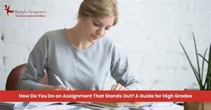 How do you do an assignment?