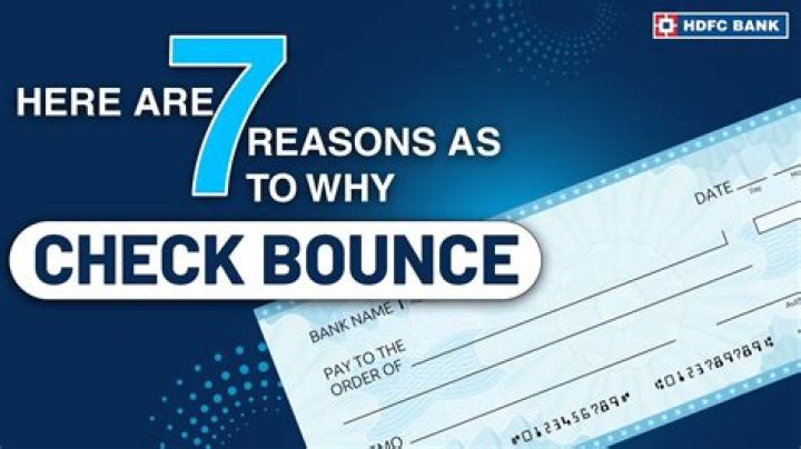 How does a bounced check affect you?