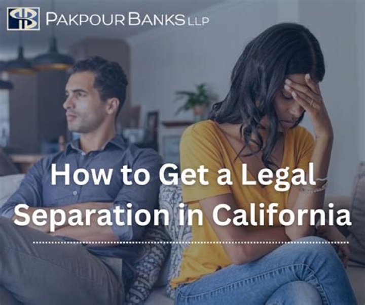 How does legal separation affect bankruptcy?