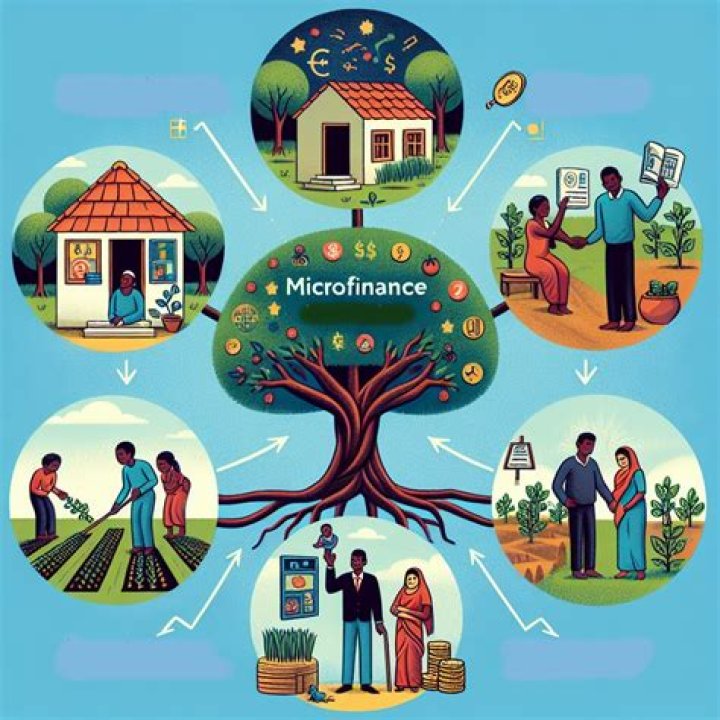 How does microfinance affect poverty?