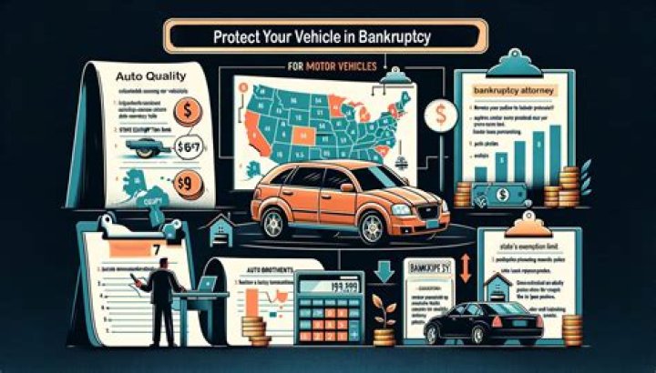 How is car value determined in bankruptcy?