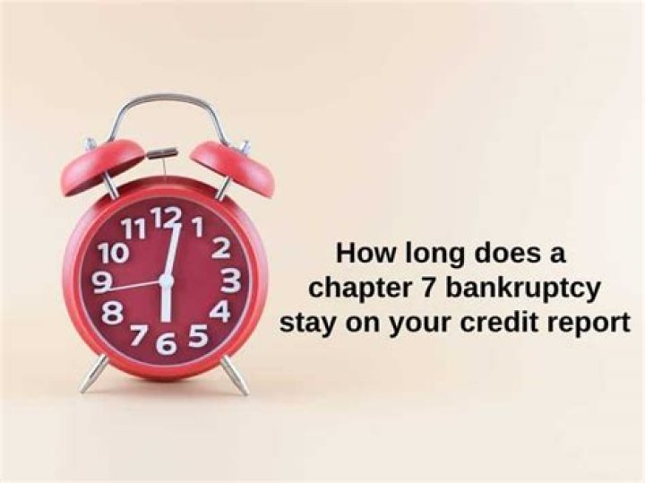 How long does a Chapter 7 bankruptcy stay on your credit report?