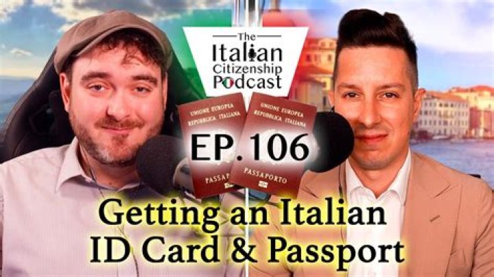 How long is an Italian ID card valid for?