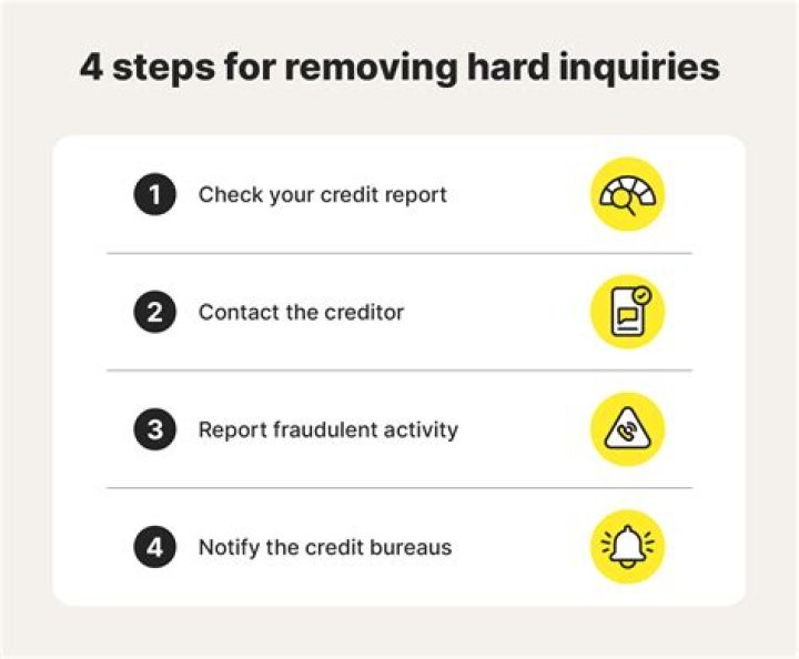 How many points will my credit score increase when a hard inquiry is removed?