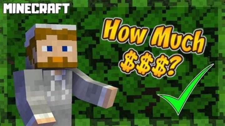 How much does Minecraft cost on?