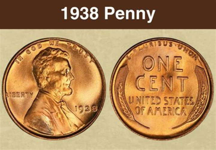 How much is a 1938 English penny worth?