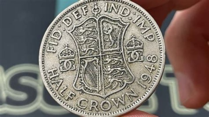 How much is a 1948 British half crown worth?