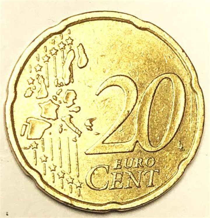 How much is a 20 euro cent coin worth?