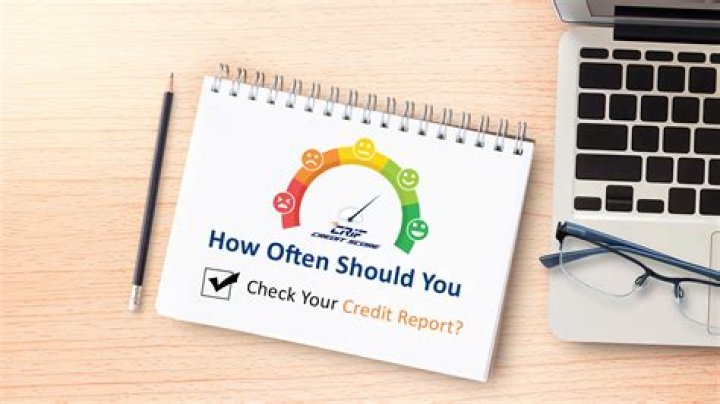 How often should you check your credit report quizlet?