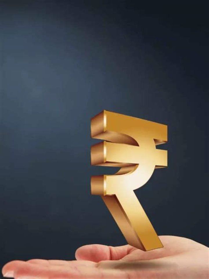 How was the Indian rupee symbol created?