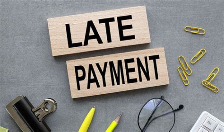 Is a payment late on the 30th day?