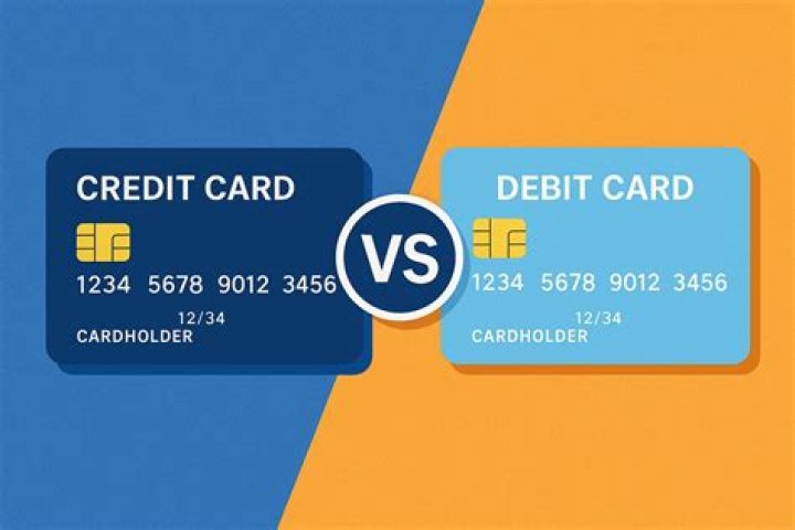 Is debit card and credit card same?