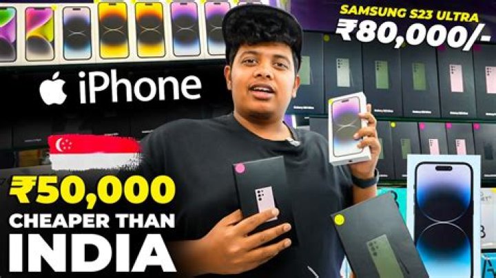 Is iPhone cheaper in USA than India?