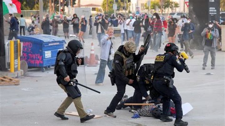 Was there violence during the Haymarket Riot?