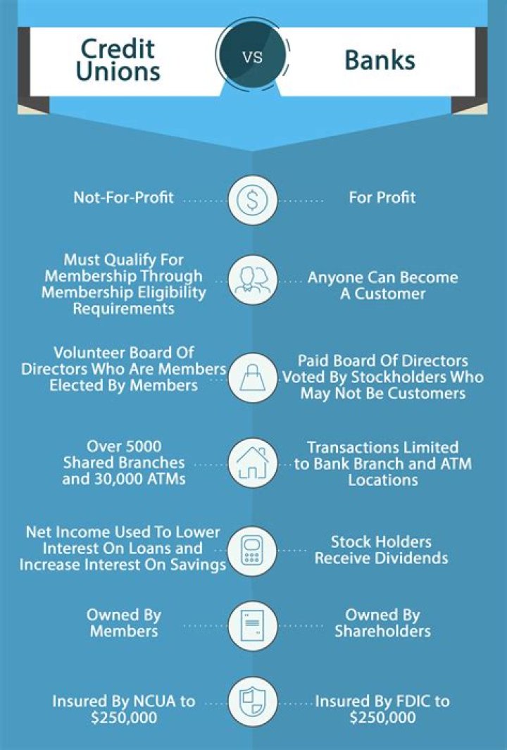 What are credit unions and what do they provide?
