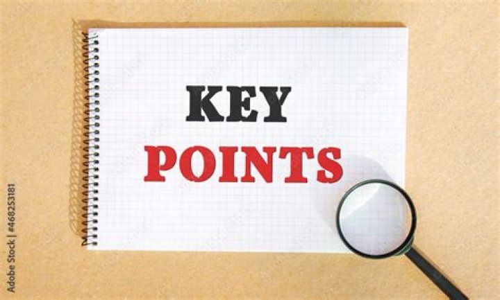 What are key points?