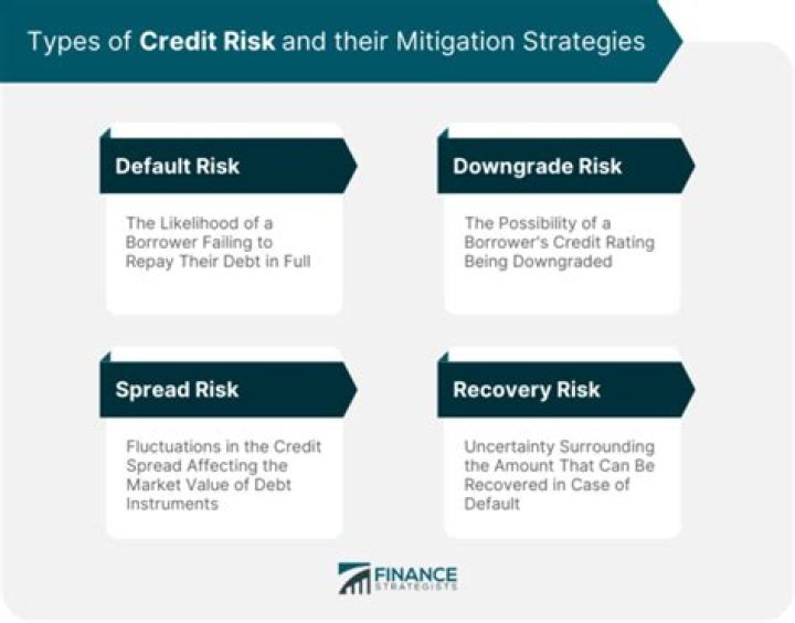 What are the 3 types of credit risk?