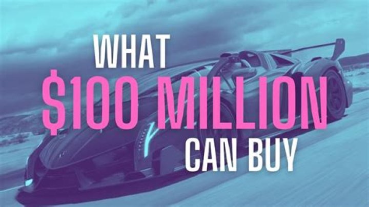 What can you buy with a billion?