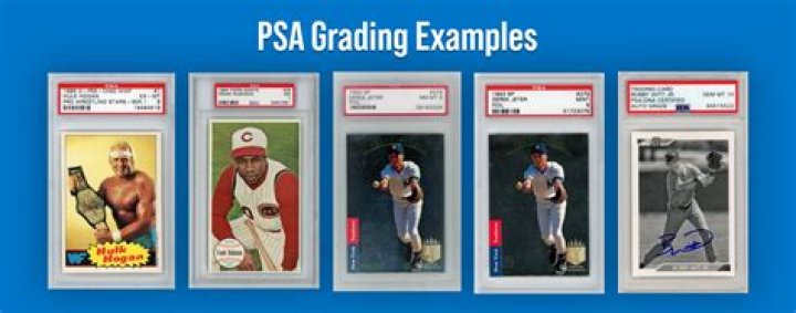 What does a PSA graded card look like?