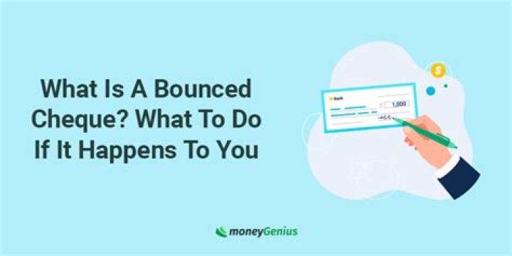 What happens if a customers check bounces?